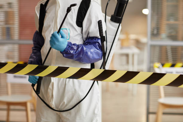 Professional Biohazard Cleanup technician working in Geneva, NY
